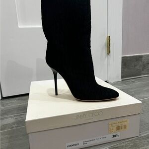 Jimmy Choo black boots